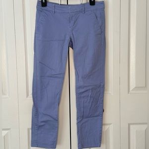 Loft Petite Lavender Khaki Pants 2P